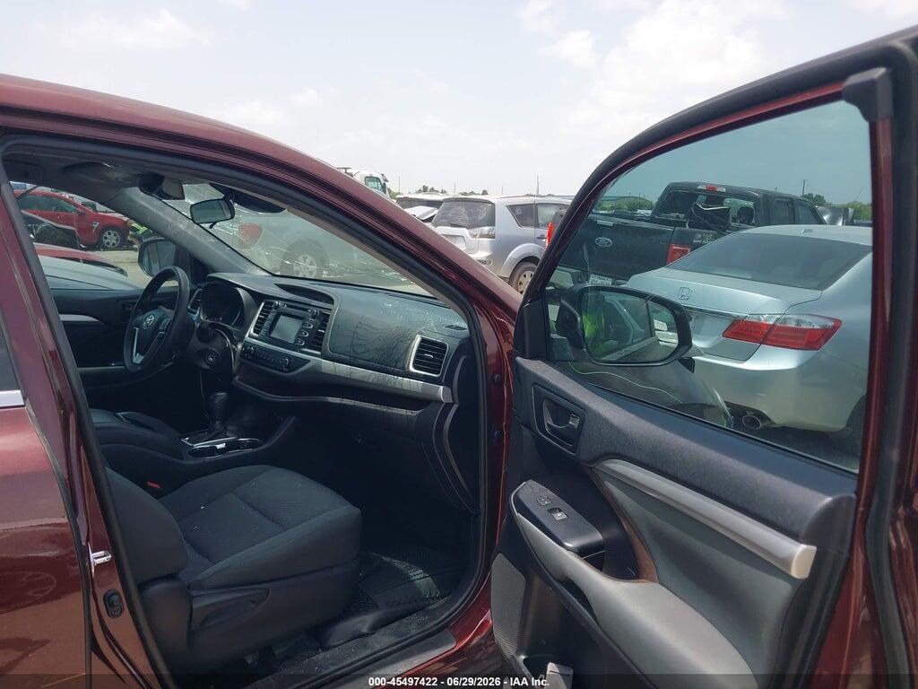 5TDZARFH8KS051591 2019 TOYOTA HIGHLANDER photo no. 5