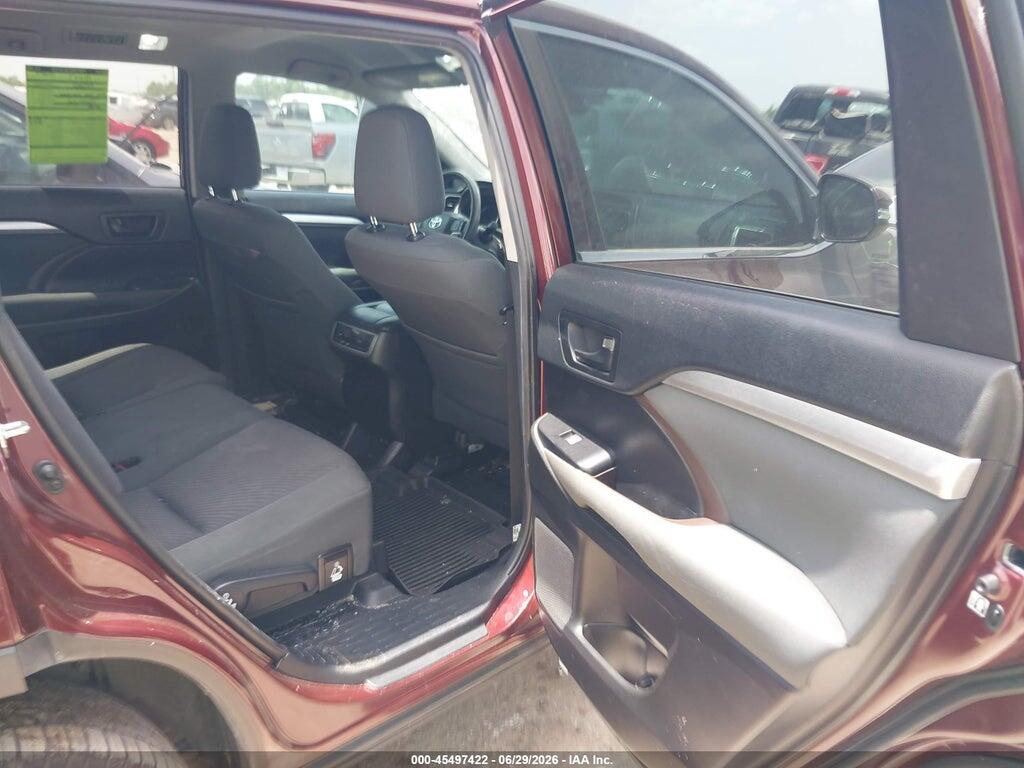 5TDZARFH8KS051591 2019 TOYOTA HIGHLANDER photo no. 8