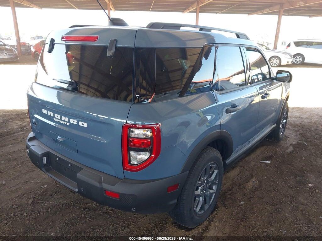 3FMCR9BN7SRF53887 2025 FORD BRONCO SPORT photo no. 4