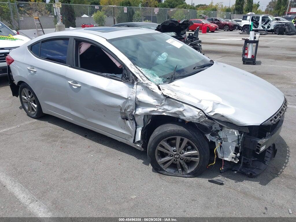 5NPD84LFXJH341718 2018 HYUNDAI ELANTRA photo no. 1
