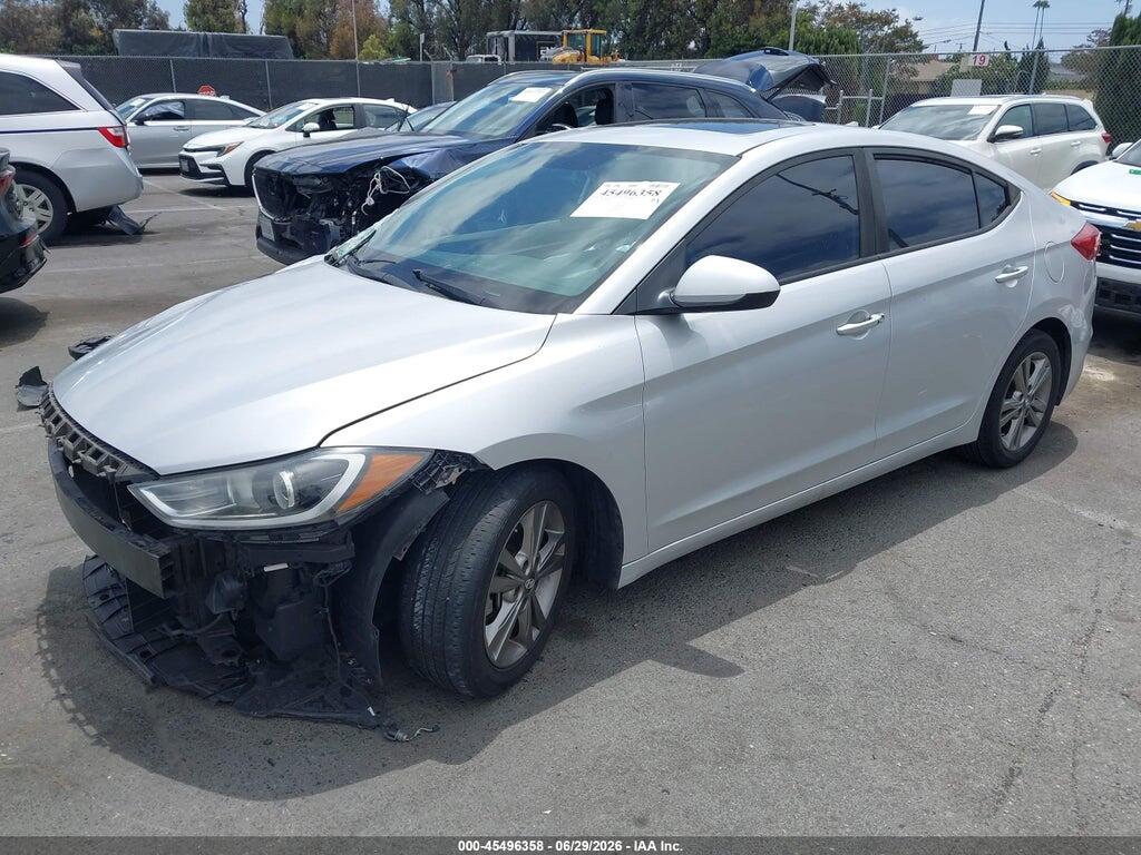 5NPD84LFXJH341718 2018 HYUNDAI ELANTRA photo no. 2