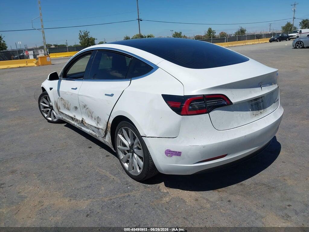 5YJ3E1EB9JF134104 2018 TESLA MODEL 3 photo no. 3