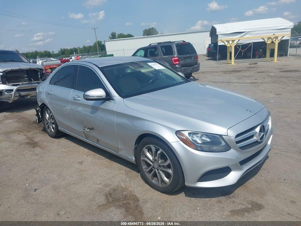 55SWF4JB3GU151716 2016 MERCEDES-BENZ C 300 photo no. 1