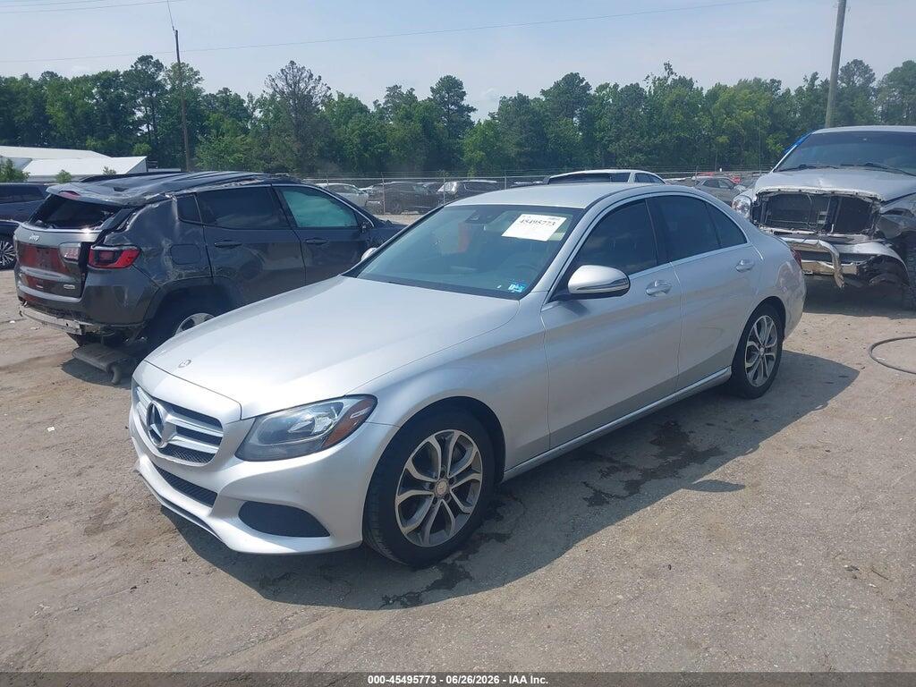 55SWF4JB3GU151716 2016 MERCEDES-BENZ C 300 photo no. 2