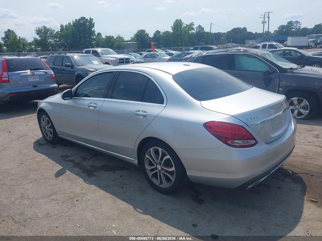 55SWF4JB3GU151716 2016 MERCEDES-BENZ C 300 photo no. 3