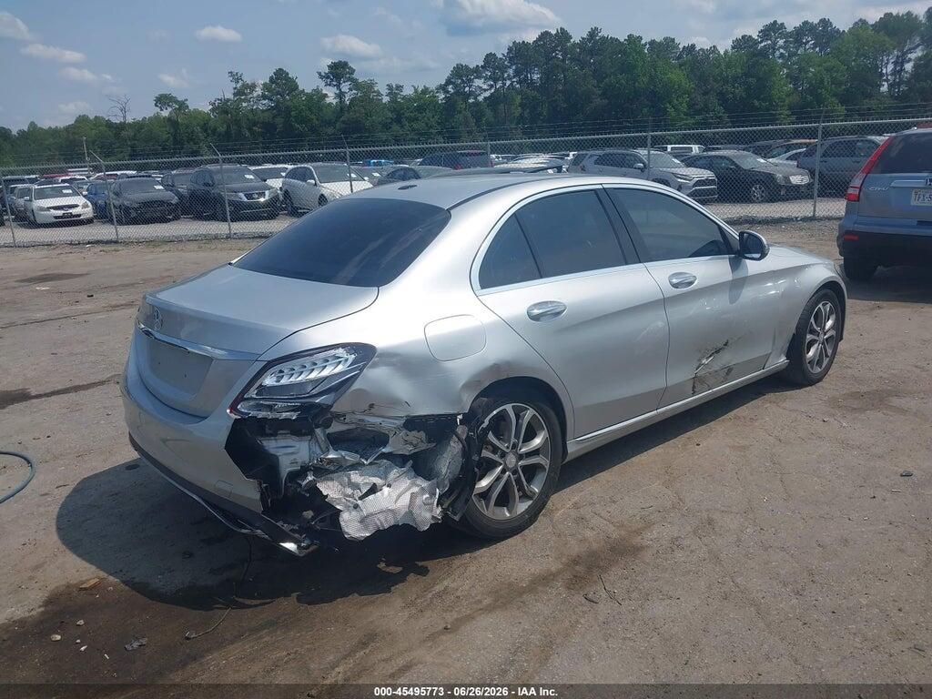 55SWF4JB3GU151716 2016 MERCEDES-BENZ C 300 photo no. 4