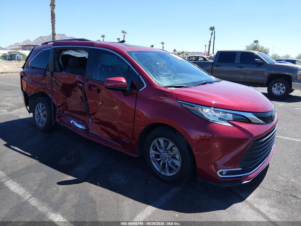5TDJRKEC2MS068814 2021 TOYOTA SIENNA photo no. 1