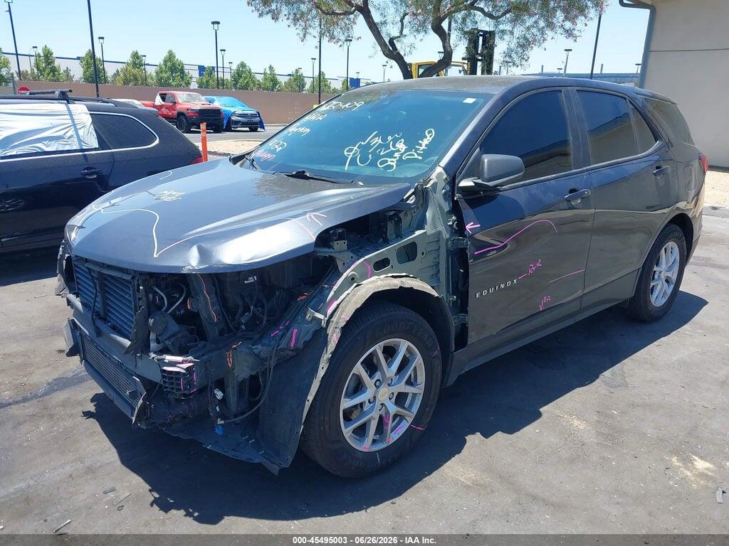 3GNAXHEVXNS170148 2022 CHEVROLET EQUINOX photo no. 2