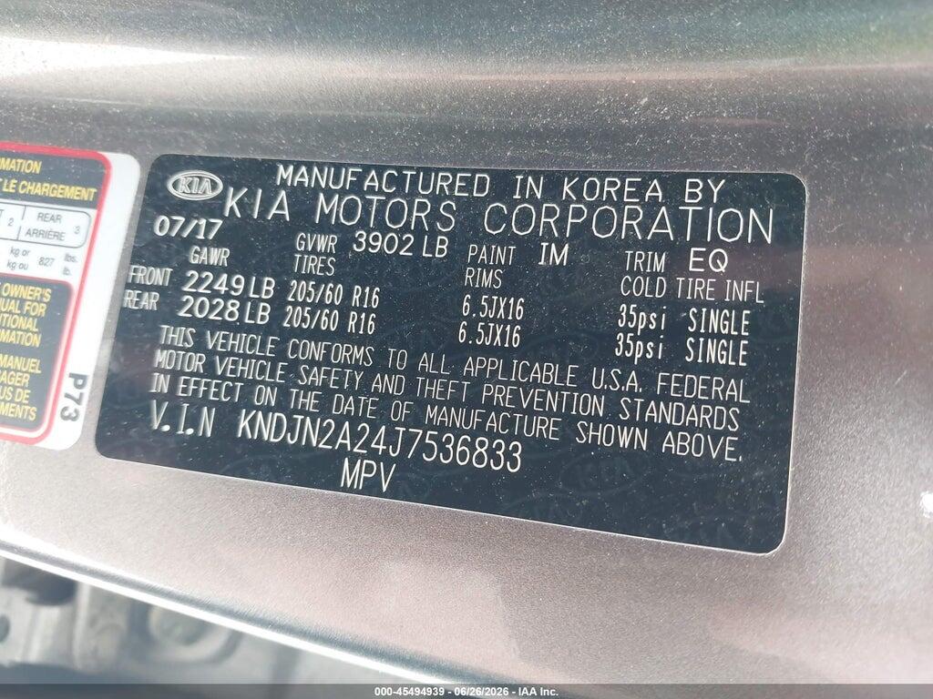 KNDJN2A24J7536833 2018 KIA SOUL photo no. 9