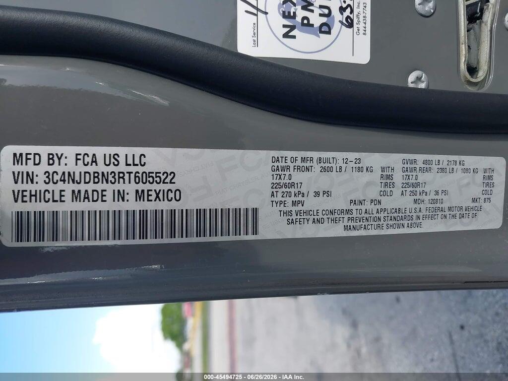 3C4NJDBN3RT605522 2024 JEEP COMPASS photo no. 9