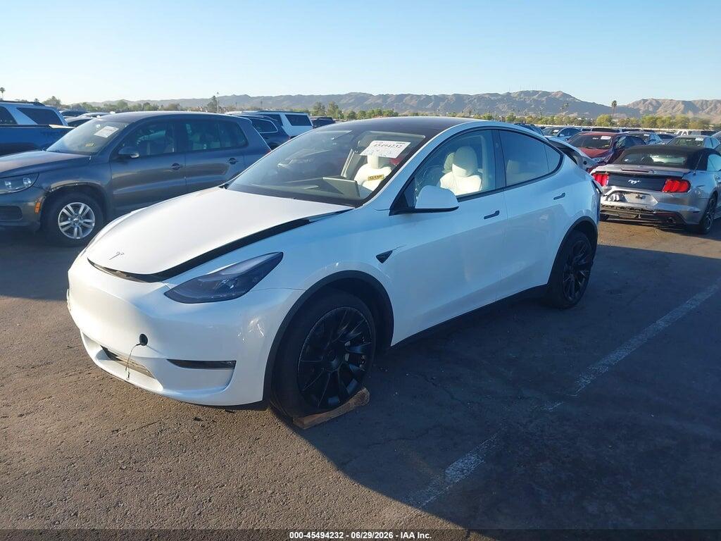 7SAYGDEE5PF938505 2023 TESLA MODEL Y photo no. 2