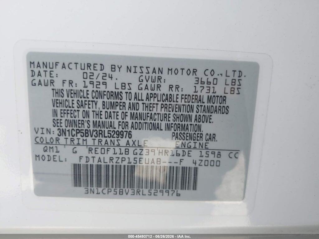 3N1CP5BV3RL529976 2024 NISSAN KICKS photo no. 9