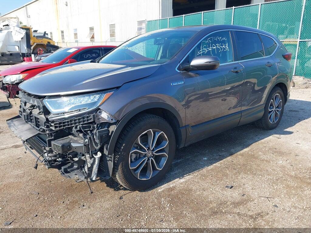7FART6H85ME026228 2021 HONDA CR-V HYBRID photo no. 2