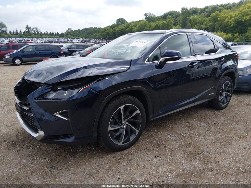 2T2BGMCA1JC023158 2018 LEXUS RX 450H photo no. 2