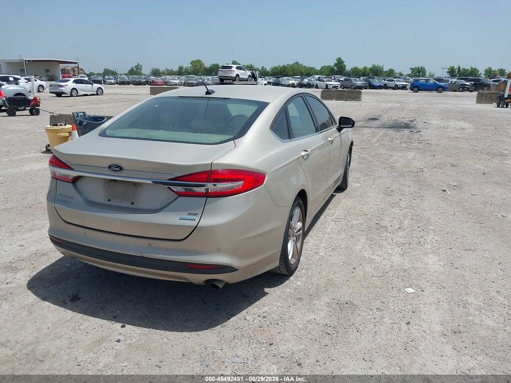 3FA6P0HD1JR231817 2018 FORD FUSION photo no. 4
