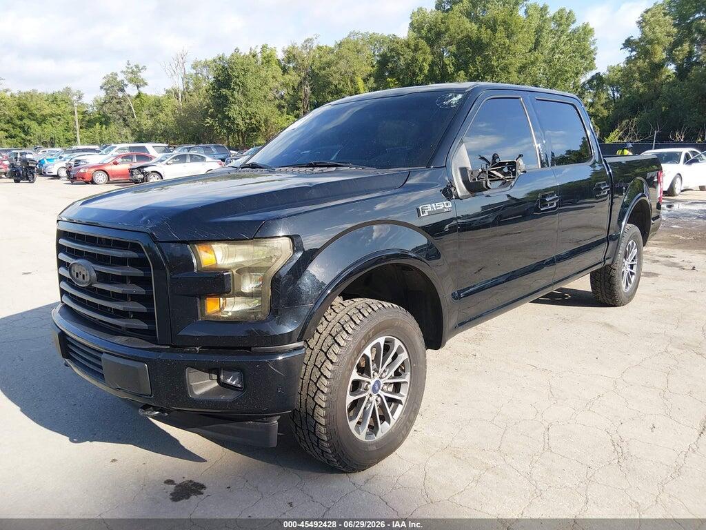 1FTEW1EF4HFC17552 2017 FORD F-150 photo no. 2