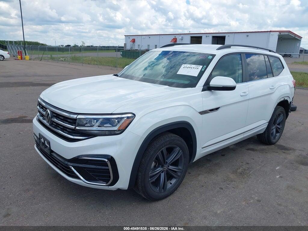 1V2NR2CA2MC583217 2021 VOLKSWAGEN ATLAS photo no. 2