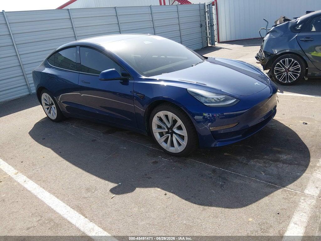 5YJ3E1EB8MF862842 2021 TESLA MODEL 3 photo no. 1