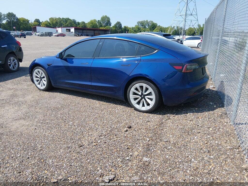5YJ3E1EB8MF862842 2021 TESLA MODEL 3 photo no. 3