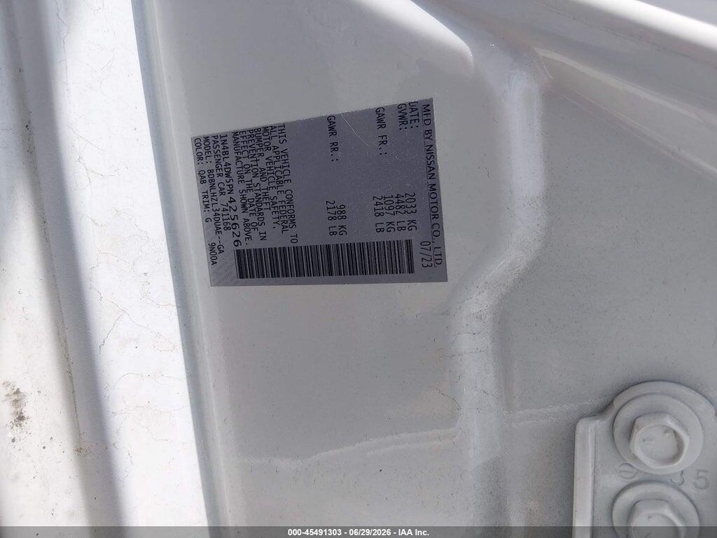 1N4BL4DW5PN425626 2023 NISSAN ALTIMA photo no. 9
