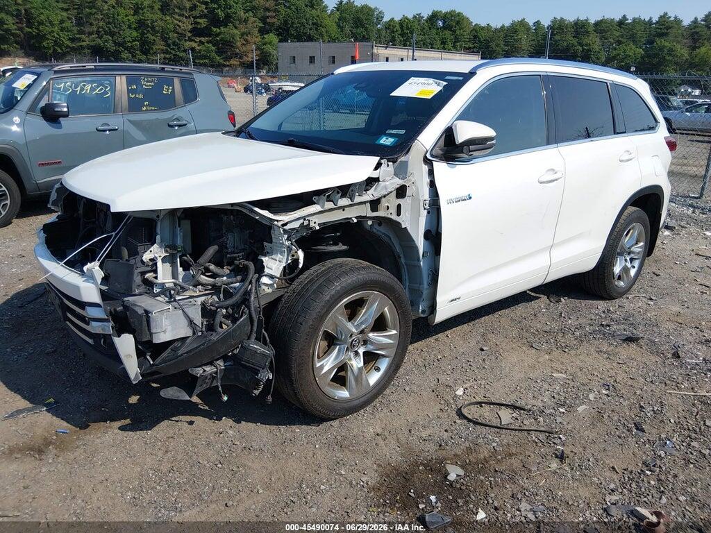 5TDDGRFH3KS058487 2019 TOYOTA HIGHLANDER HYBRID photo no. 2
