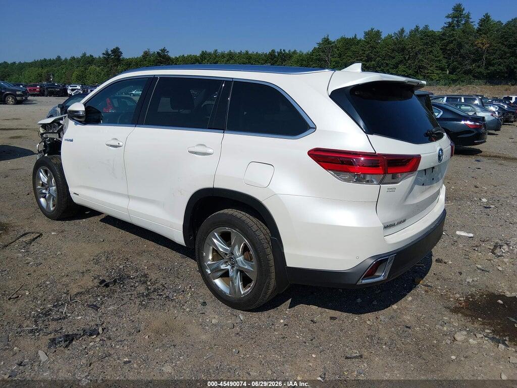 5TDDGRFH3KS058487 2019 TOYOTA HIGHLANDER HYBRID photo no. 3