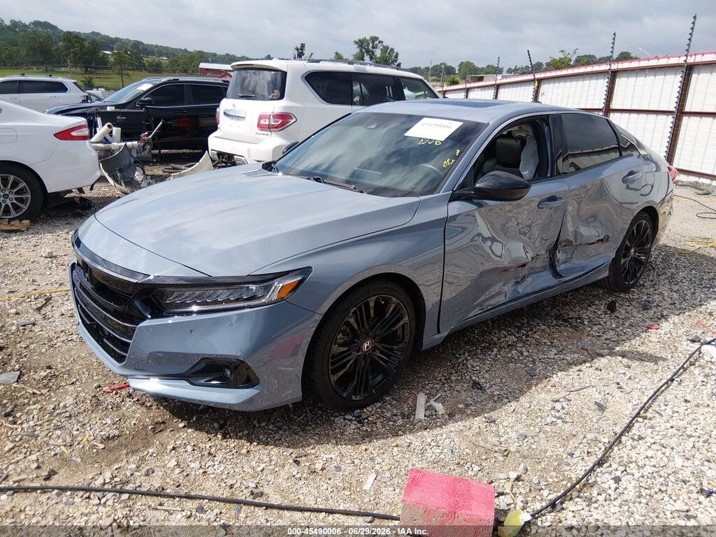 1HGCV2F39NA020701 2022 HONDA ACCORD photo no. 2