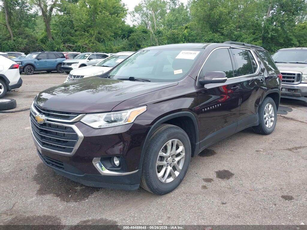 1GNERGKW3MJ117777 2021 CHEVROLET TRAVERSE photo no. 2