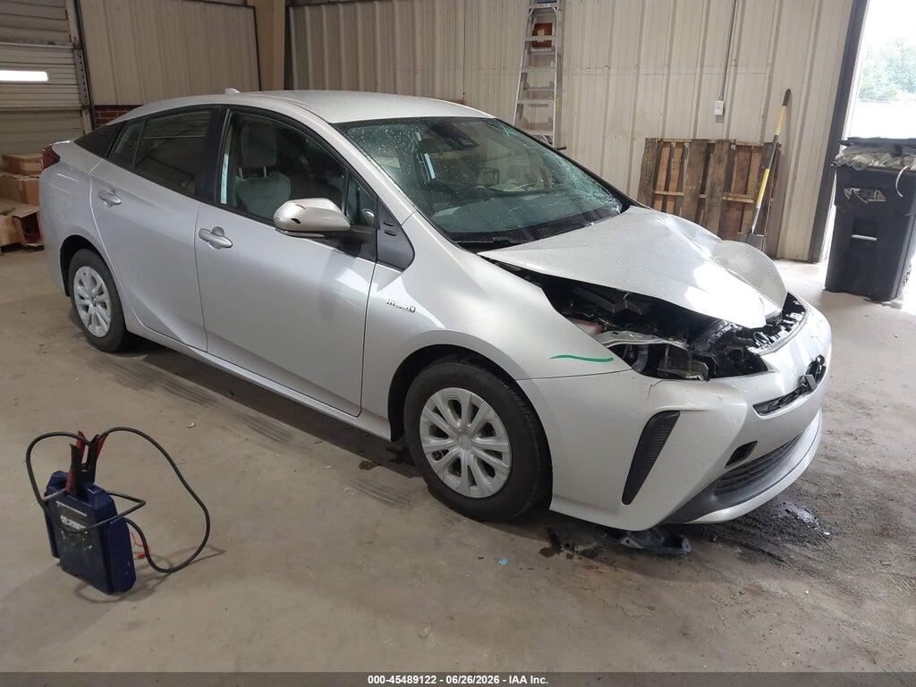 JTDKARFU4K3087102 2019 TOYOTA PRIUS photo no. 1