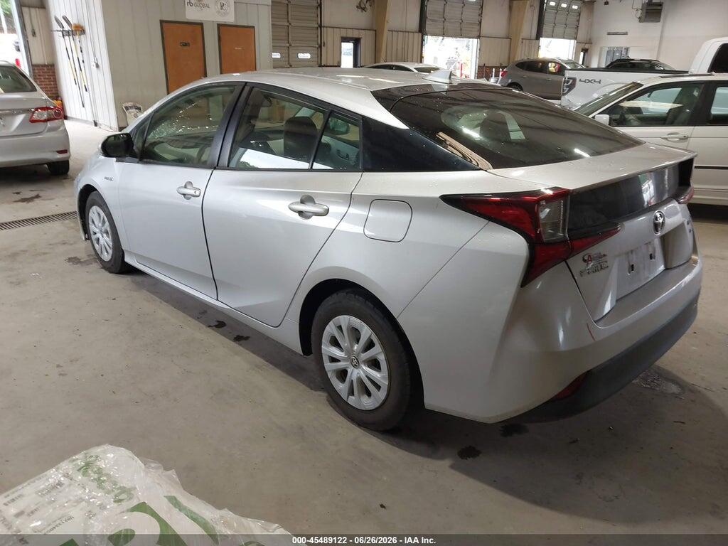JTDKARFU4K3087102 2019 TOYOTA PRIUS photo no. 3