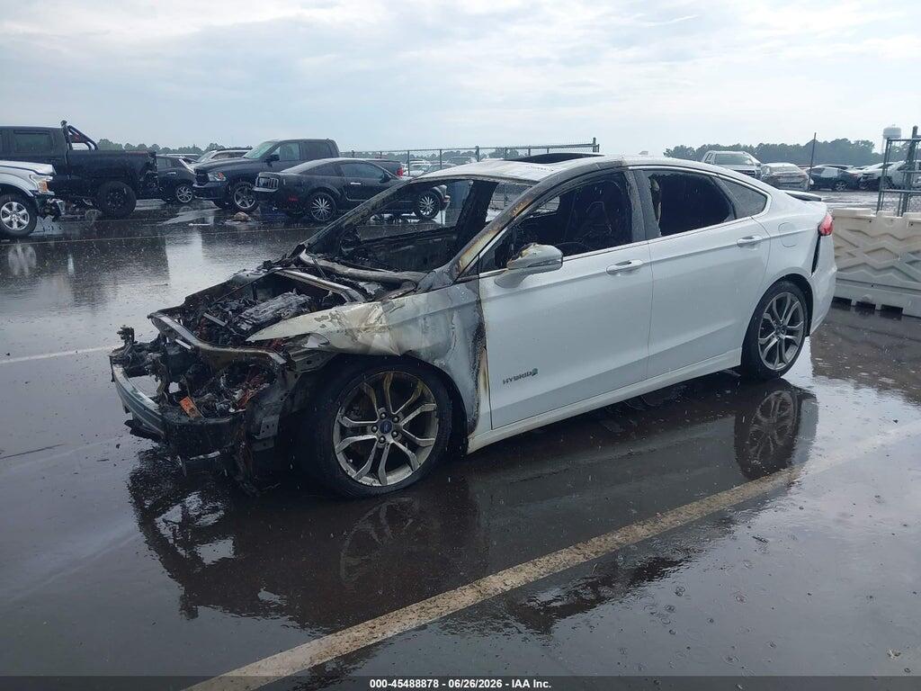 3FA6P0RU4KR106519 2019 FORD FUSION HYBRID photo no. 2