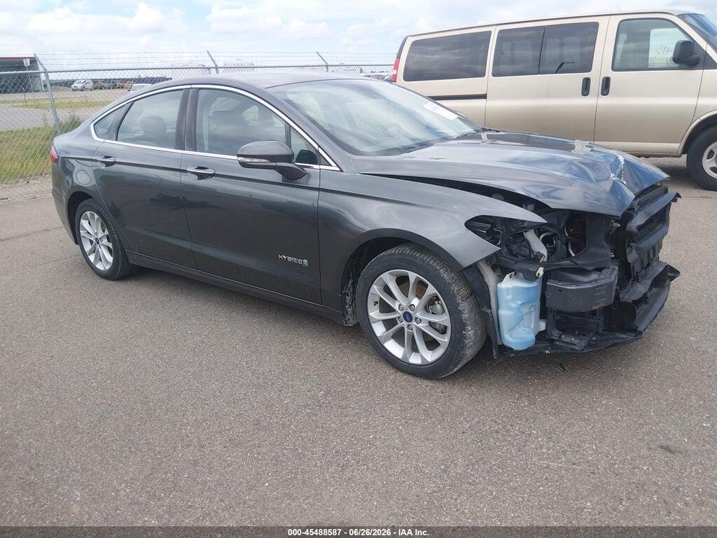 3FA6P0MUXKR272082 2019 FORD FUSION HYBRID photo no. 1