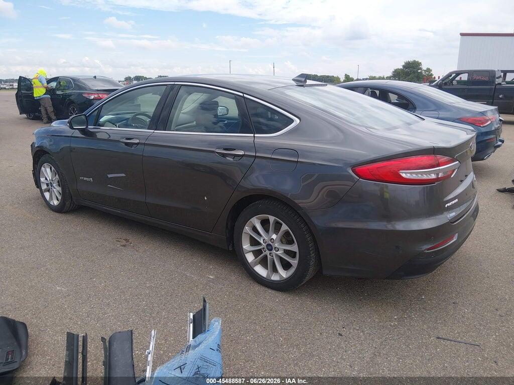 3FA6P0MUXKR272082 2019 FORD FUSION HYBRID photo no. 3