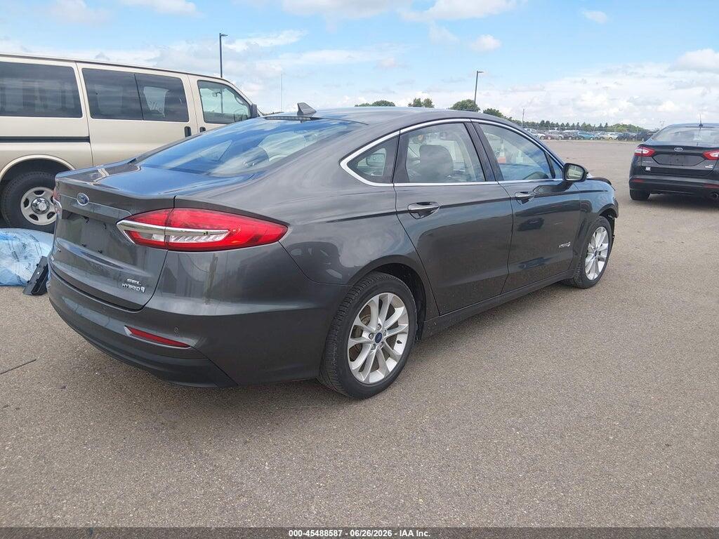 3FA6P0MUXKR272082 2019 FORD FUSION HYBRID photo no. 4