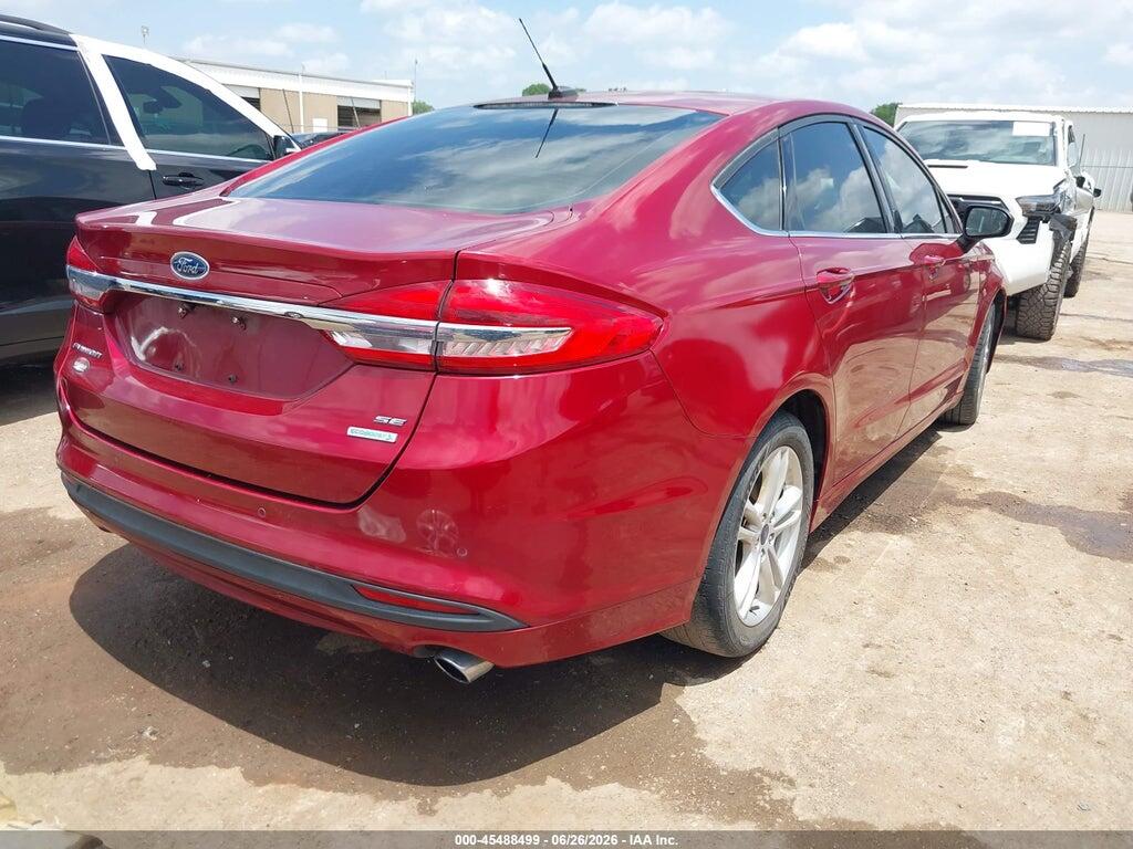 3FA6P0HD5JR143126 2018 FORD FUSION photo no. 4