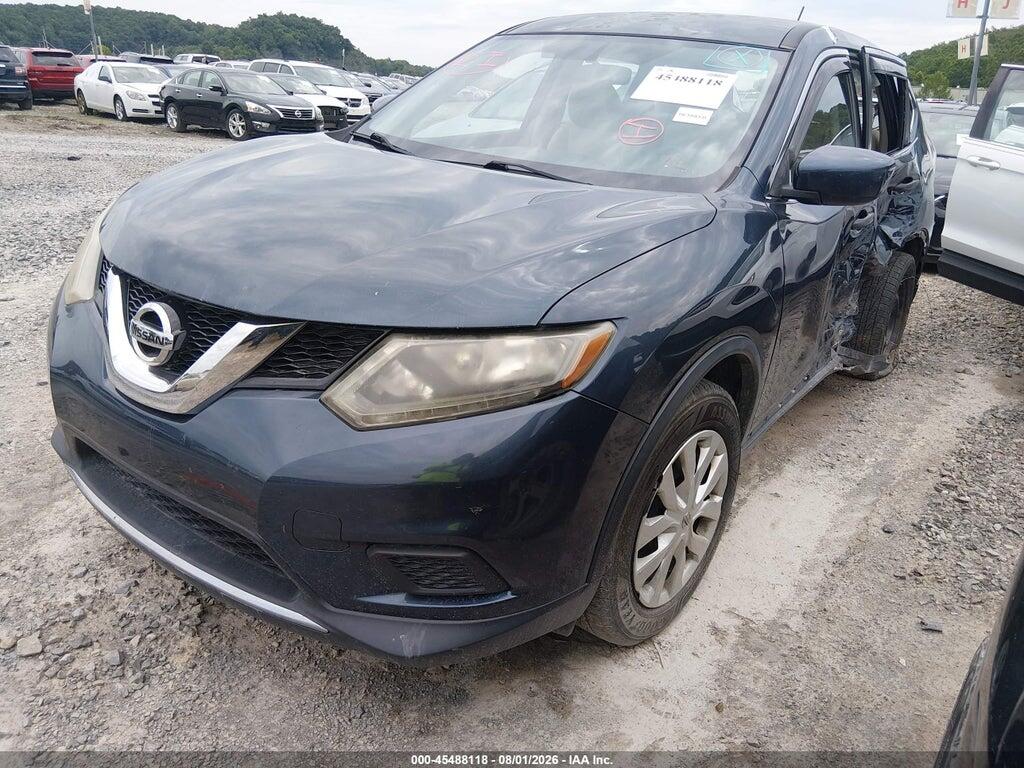 KNMAT2MV2GP603028 2016 NISSAN ROGUE photo no. 2