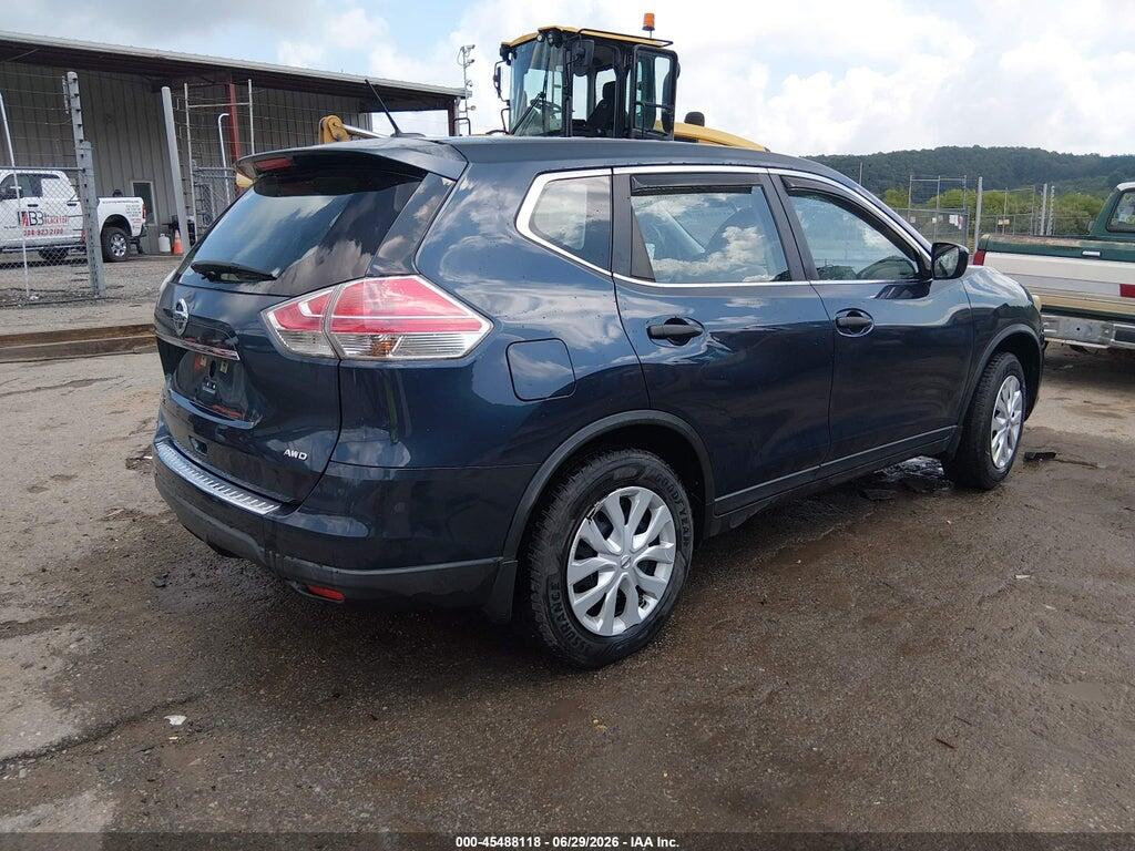 KNMAT2MV2GP603028 2016 NISSAN ROGUE photo no. 4