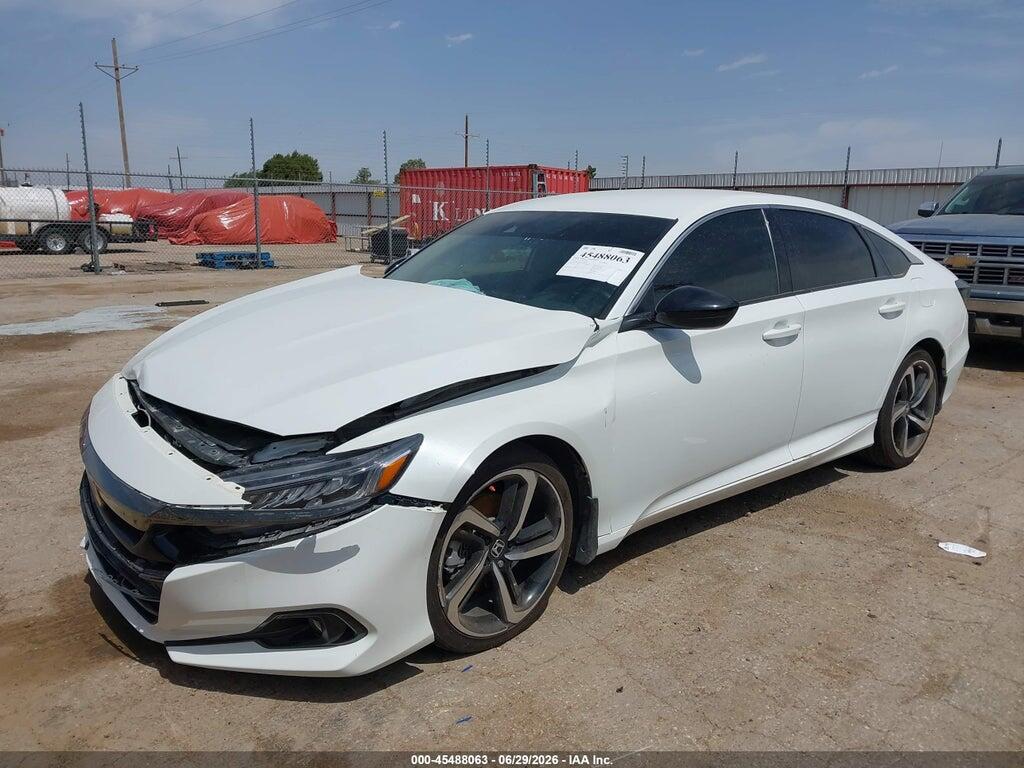 1HGCV1F34NA086325 2022 HONDA ACCORD photo no. 2