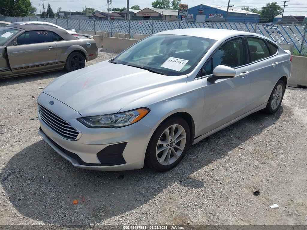 3FA6P0H76KR123155 2019 FORD FUSION photo no. 2