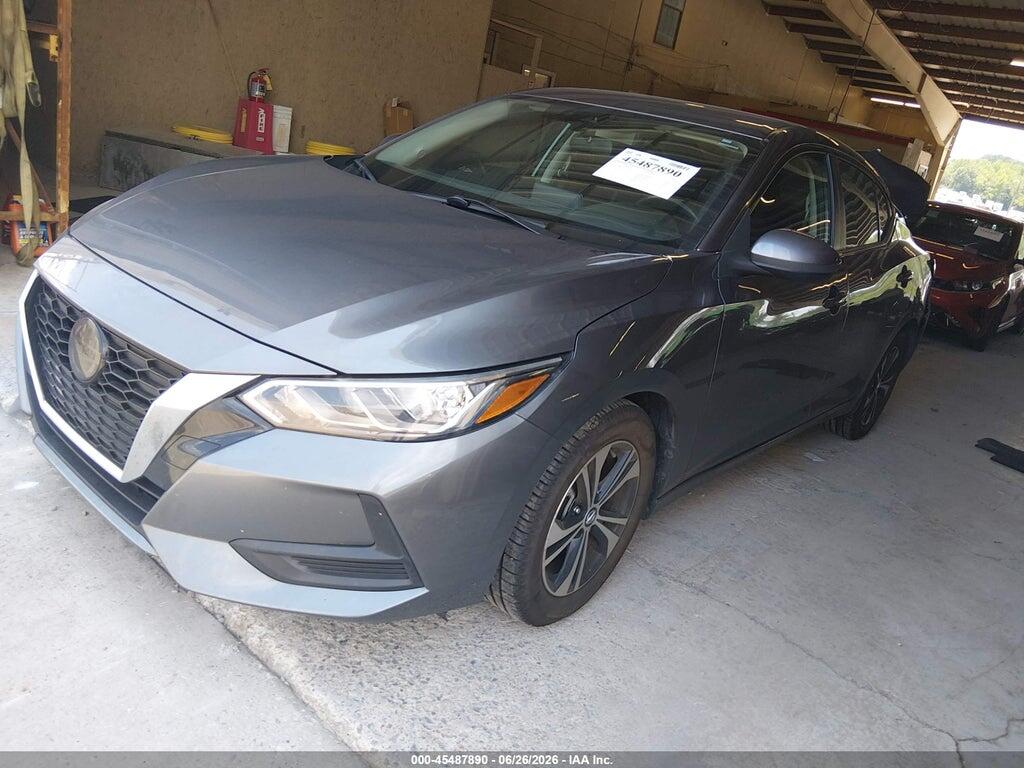 3N1AB8CV7NY313454 2022 NISSAN SENTRA photo no. 2