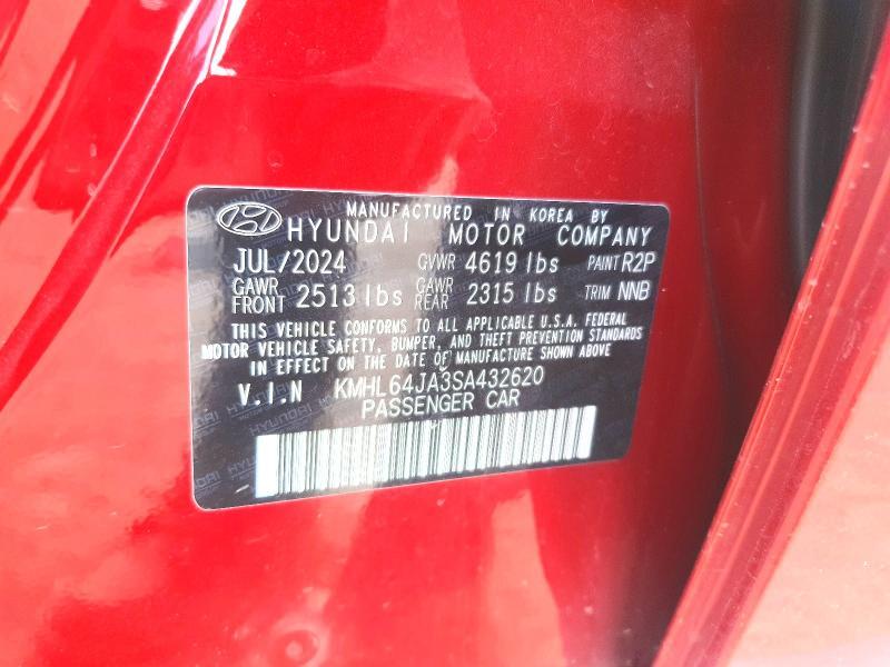 KMHL64JA3SA432620 2025 HYUNDAI SONATA photo no. 12