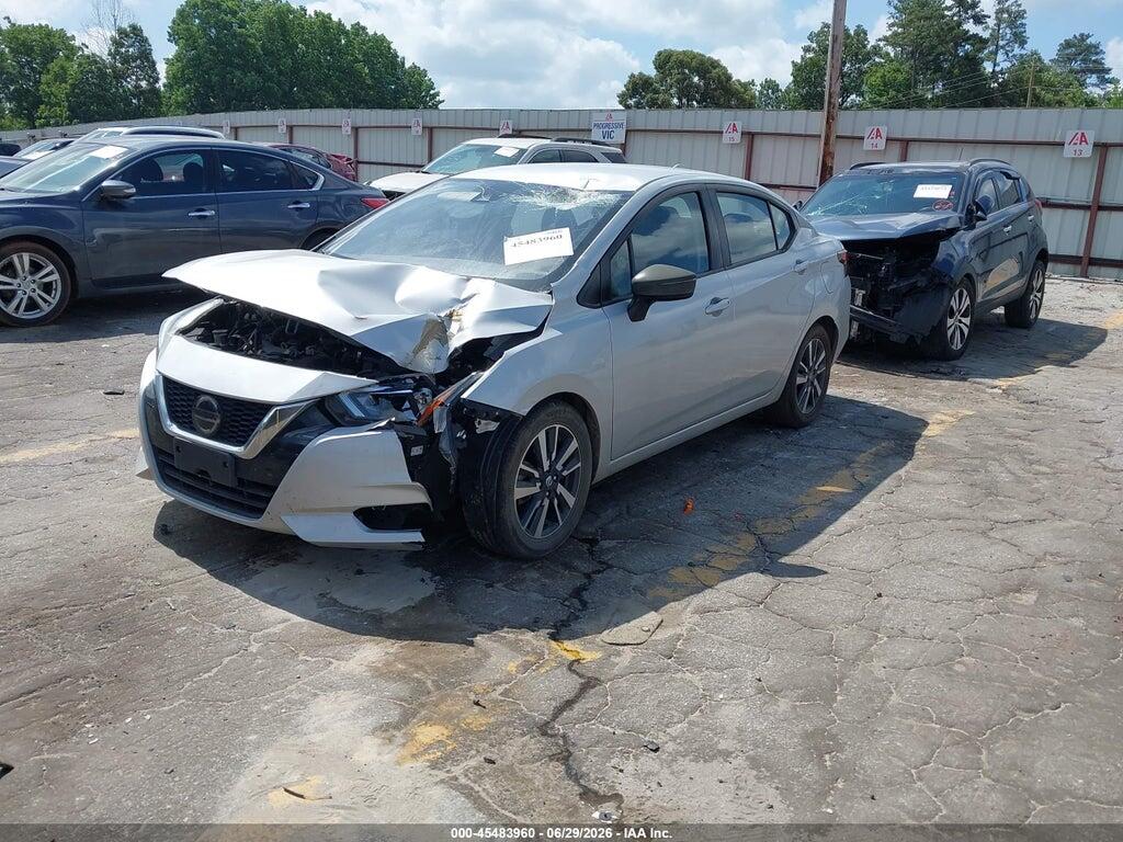 3N1CN8EV6ML833329 2021 NISSAN VERSA photo no. 2