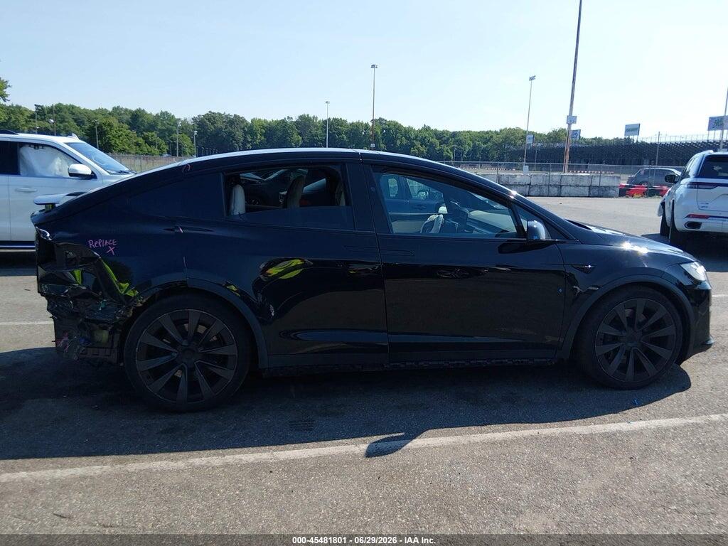 7SAXCBE6XNF356093 2022 TESLA MODEL X photo no. 12