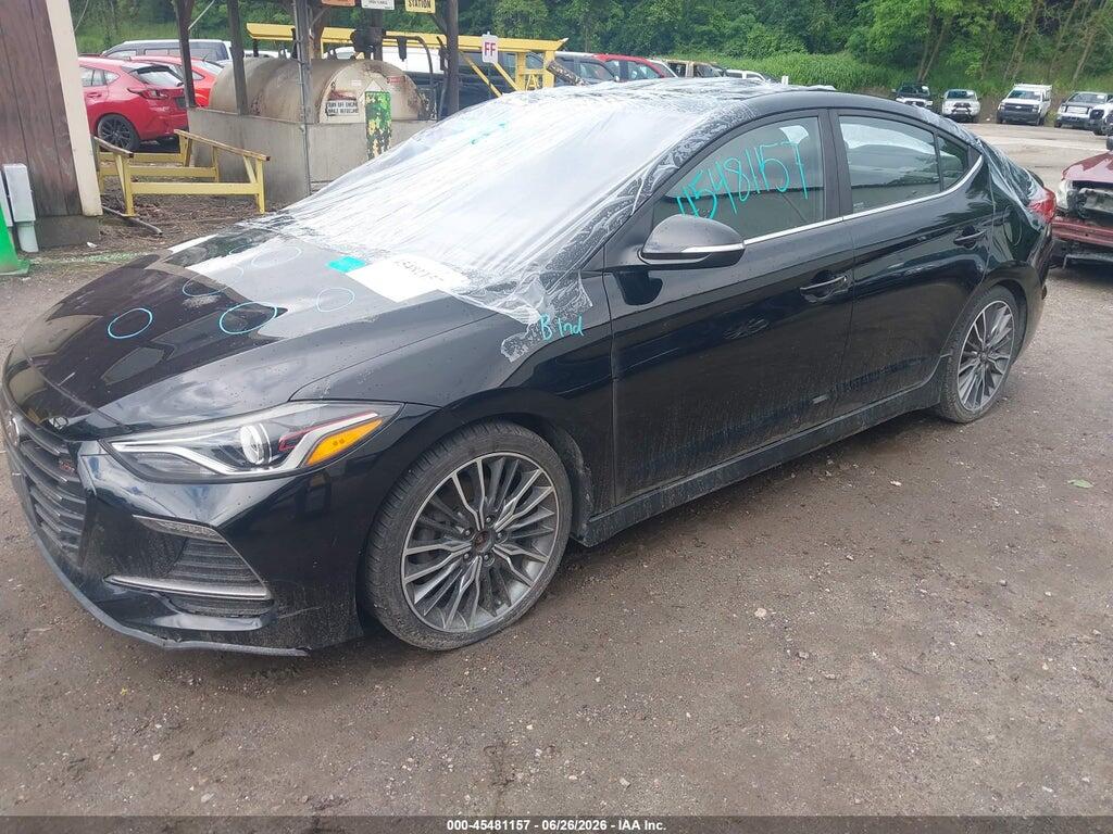 KMHD04LB4JU721840 2018 HYUNDAI ELANTRA photo no. 2