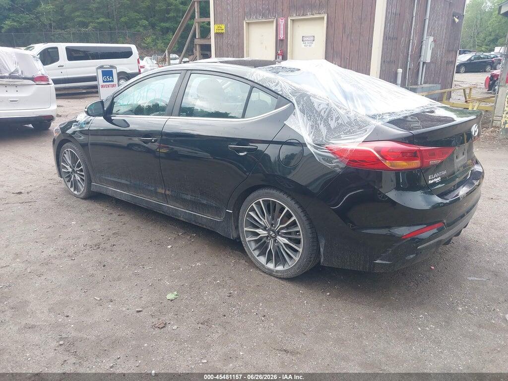 KMHD04LB4JU721840 2018 HYUNDAI ELANTRA photo no. 3