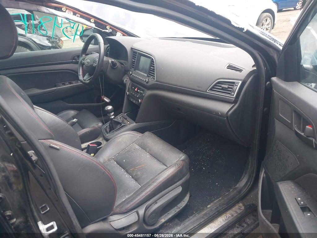 KMHD04LB4JU721840 2018 HYUNDAI ELANTRA photo no. 5