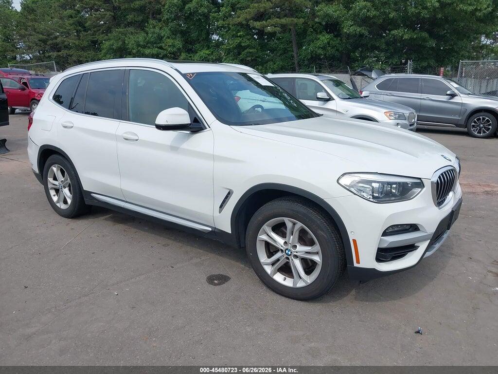 2021 BMW X3 PHEV 5UXTS1C00M9H70341