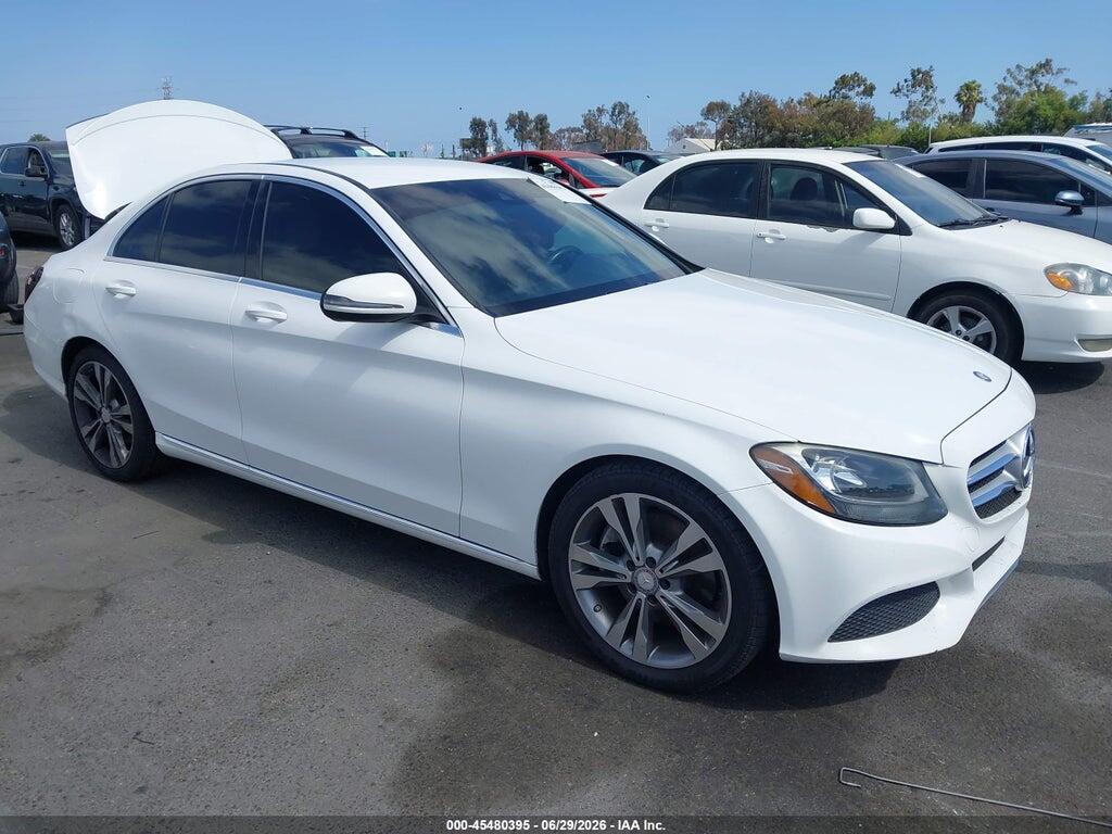 55SWF4JB7GU122607 2016 MERCEDES-BENZ C 300 photo no. 1