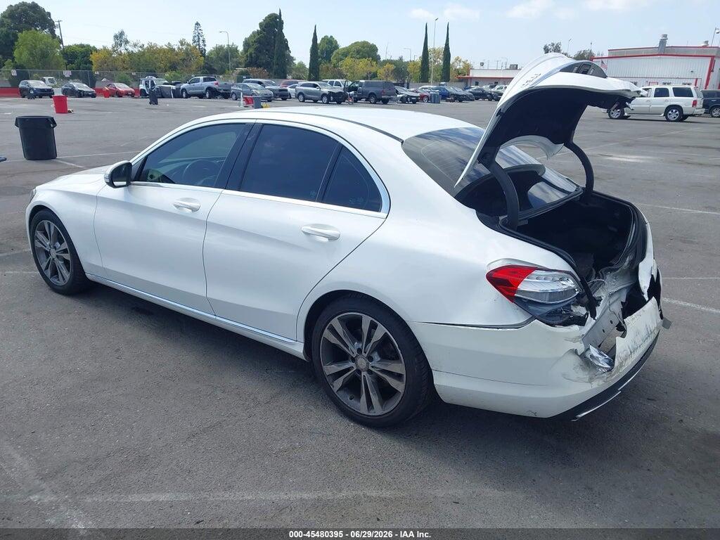55SWF4JB7GU122607 2016 MERCEDES-BENZ C 300 photo no. 3