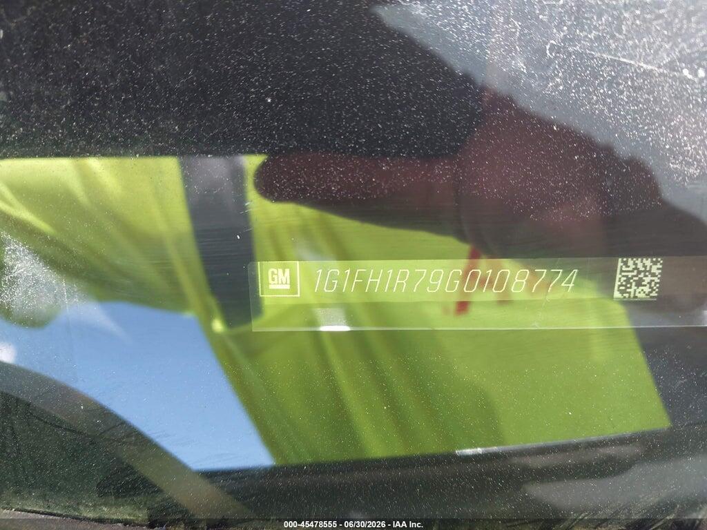 1G1FH1R71G0142062 2016 CHEVROLET CAMARO photo no. 9